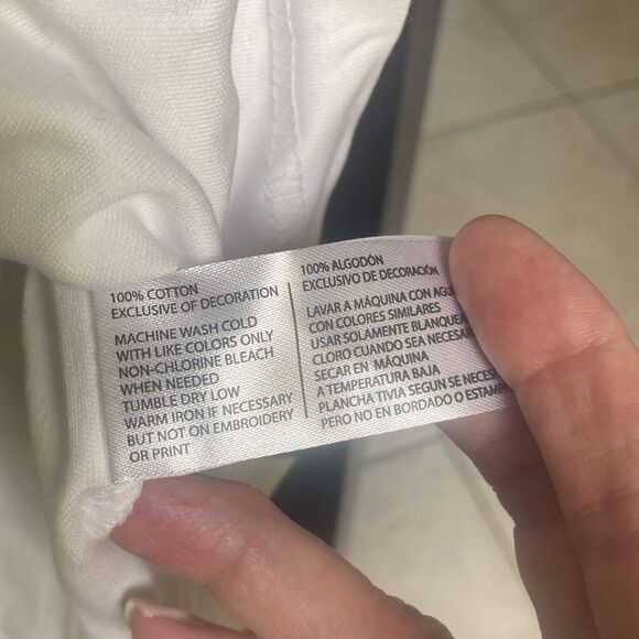 NWT US Polo Assn white smooth luxury feel, size L polo - Picture 6 of 6